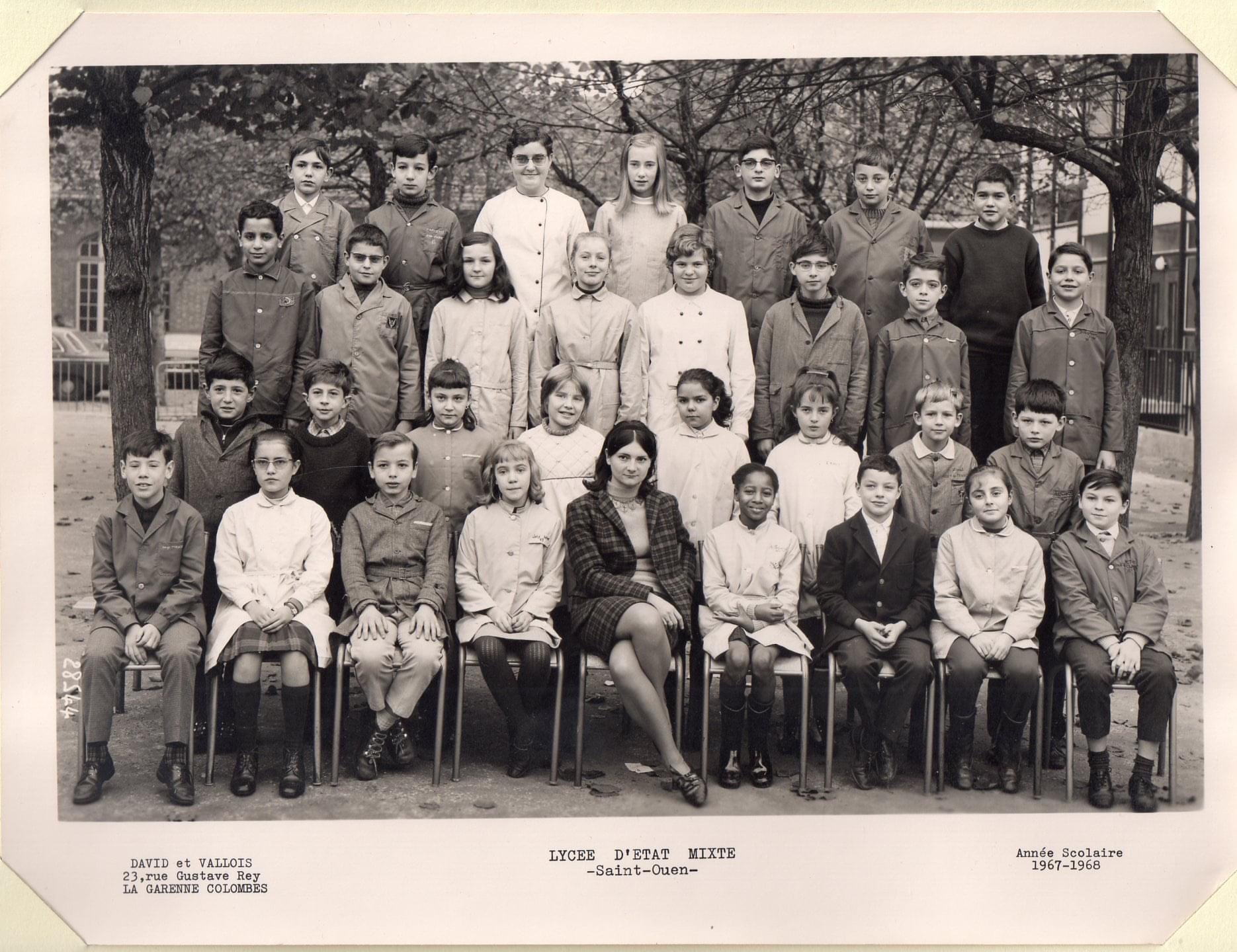 1967-1968 Blanqui 6ème