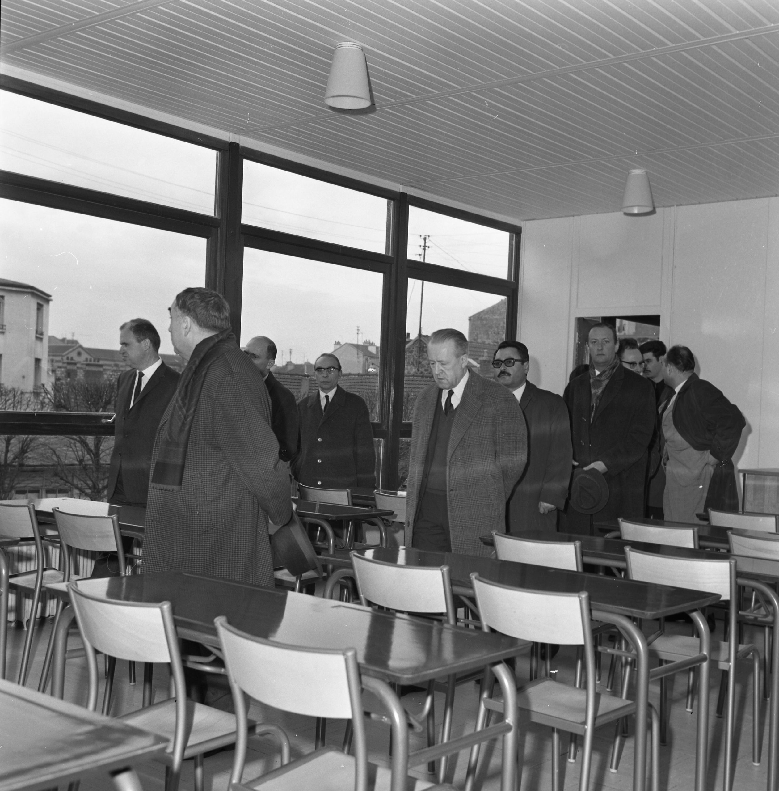 Inauguration lycée Février 1967