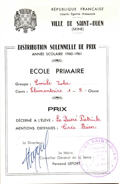 Le Quéré Primaire Prix